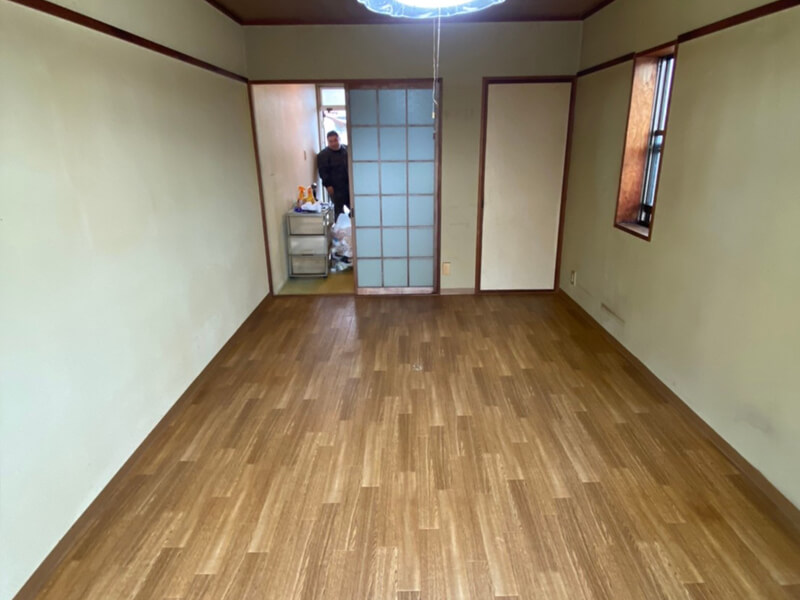 静岡県三島市のアパート（遺品整理）居室 アフター